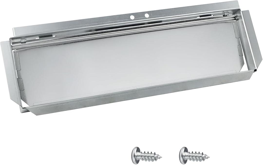 WB06X10436 Microwave Vent kit Vent Damper Replacement for GE Microwaves Replaces Model 942574 AH651224 EA651224 PS651224 WB06X0388Comes with 2 Screws)