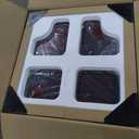 Electactic 3.0 Cu.ft Small Freezer, Mini Upright Freezer with Adjustable Thermostat, Removable Shelves, Reversible Single Door, for Bedroom/Home/Dorms/Apartment, Sanded Black