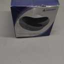 Travel Neck Pillows for Airplanes - 360 Ergonomic Memory Foam Travel Pillow - Relief Neck Pain with Breathable Support for Long Flights, Car, Train & Office Use - Adults & Kids (Light Gray)