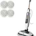 Shark Steam & Scrub with Steam Blaster Technology All-in-One Hard Floor Steam Mop with 3 Steam Modes & LED Headlights S8201, Rotator White
