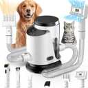 SNOYWEN Dog Grooming Vacuum & Dryer & Clippers for Shedding Grooming, 3L Canister for Large Dog, 3 in 1 Grooming Kit for Dogs at Home, Adjustable Temperature and Airflow Pet Grooming Kits