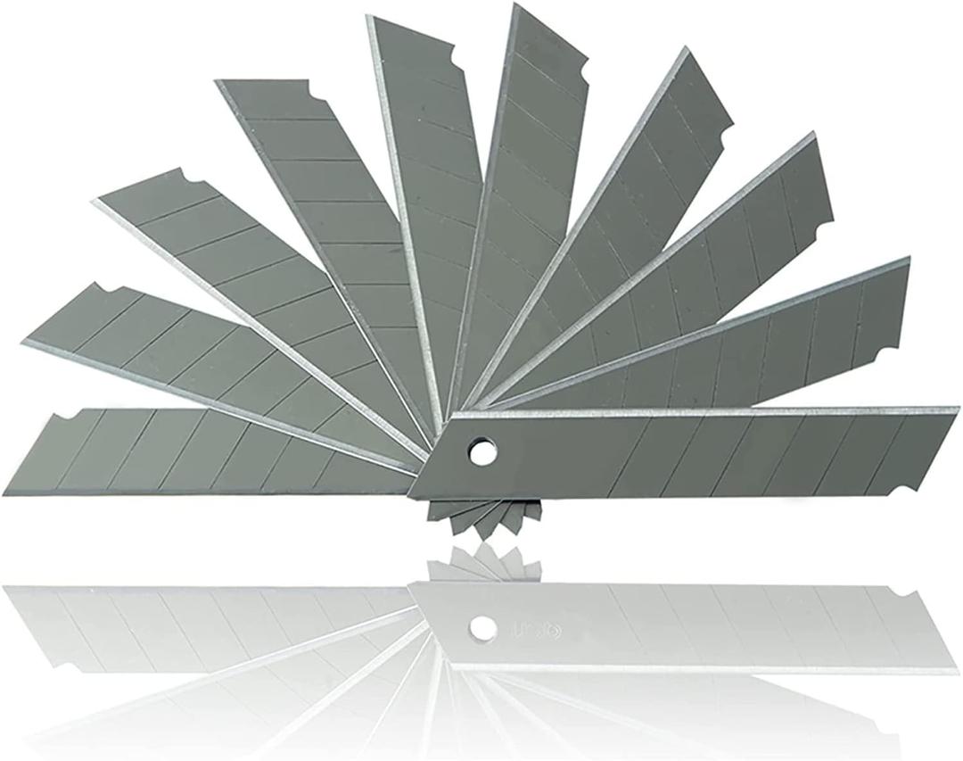 30-Pack 25MM Utility Knife Blades, Office Knife SK5 Slitting Blades for Retractable Box Cutters and Knives