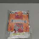 3 Pack Race Car Birthday Party Decorations, Checkered Black White Foil Streamers Backdrops with Birthday Banner for Racing Cars Party Decor One Happy Dude Party Supplies