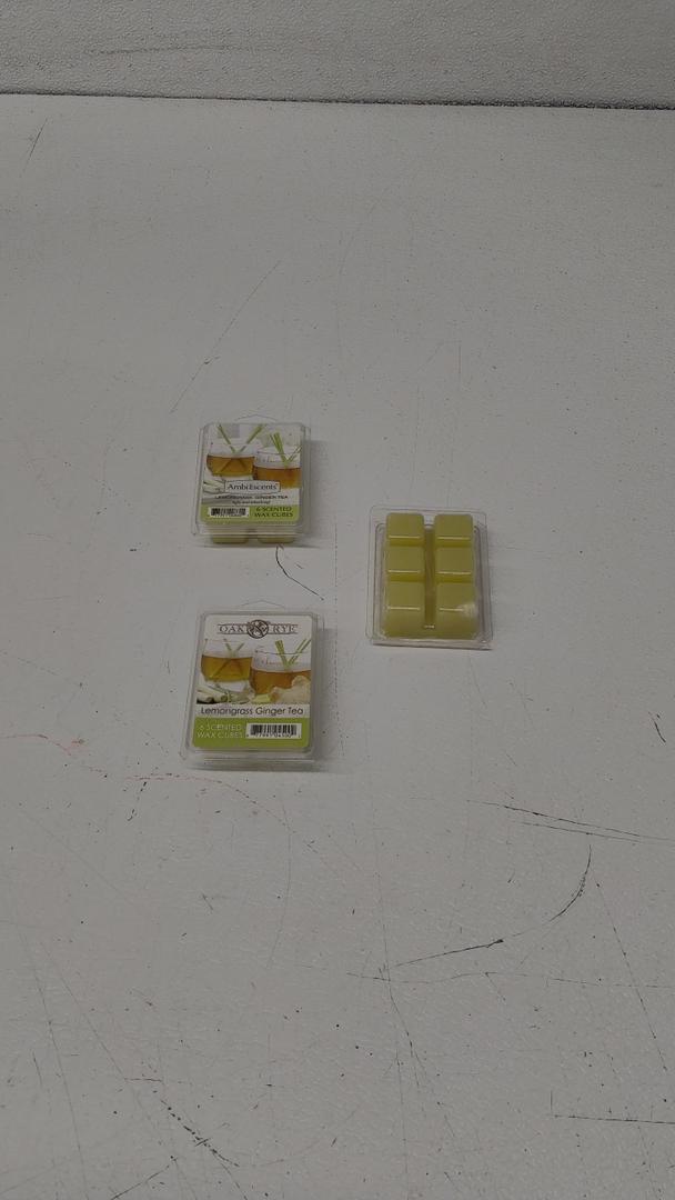 Lemongrass Ginger Tea 6 Scented Wax Cubes 3 Pack