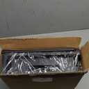 Ceetug Under Sink Organizers and Storage 2 Tier Slide Out Kitchen Cabinet Organizer Sturdy Metal Bathroom Storage (Black, 1 Pack)