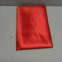 Homiest 6 Pack 60 Inch / 5ft Round Tablecloth Satin Table Cover, Red Table Cloth Overlay for Wedding Reception Graduation Banquet