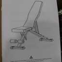 Finer Form Multi-Functional FID Weight Bench for Full All-in-One Body Workout  Hyper Back Extension, Roman Chair, Adjustable Ab Sit up Bench, Incline Decline Bench, Flat Bench