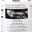 800g Car Headlight Scratch Repair Liquid,Polymer Car Headlight Liquid,Polishing Tool for,Restore and Repair Dull Yellow Headlights