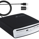 OAUW USB External Car Universal CD Player USB Connection Portable CD Player for Car Android Navigation/TV/MacBook pro/Laptops Desktops with Plug and Play