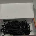 HUHOLE Pegboard Drill Holder, Peg Board Tool Utility Hooks, 24 Pack Heavy Duty Pegboard Tool Holder for Power Tools, Drill, Hammer, Cord, Fit for 1/4" Pegboard (24PC)