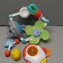 Orzbow Stroller Arch Toy for Baby, Musical Carseat Toys Hanging with Teething, Baby Mobile for Crib Bassinet Car Seat and Bouncer, Car Seat Activity Toy for Babies 0-12 Months (Space)