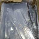 Nuenen 500 Pcs Forks and Knives Bulk Set Stainless Steel Silverware 250 Dinner Forks and 250 Steak Knives Metal Flatware Tableware Cutlery Set for Home Restaurant, Mirror Polished, Dishwasher Safe