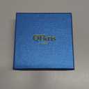 Crystal Dreidels for Hanukkah Glass Hanukkah Dreidel Collectibles with Rhinestone 3.2 Glass Paperweight for Gift (Set of 2 Blue and White)