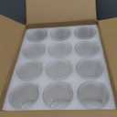 12pcs Glass Cylinder Vases for Centerpieces - 4 Inch Small Flower Vase for Wedding Decorations, Clear Glass Flower Vases Floating Candle Holder for Table Centerpiece Wedding Home Dcor