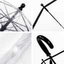 RONIARE Kids Clear Bubble Umbrellas for Rain Dome Windproof Umbrella for Kid Girls and Boys