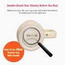 40oz Flip Straw Lid Replacement for Stanley Quencher H2.0 Tumbler, 2 Lilac Leak Proof Flip Lid & 4 Tritan Straws & 2 Straw Brush