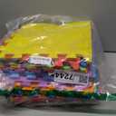 TOYVELT 16-Pack 12x12 Foam Puzzle Floor Mat for Kids - Interlocking EVA Play Mats Multicolor - Non-Slip Educational Flooring for Playroom, Nursery & Play Area