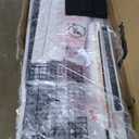 viplov Full Bed Frame with Storage Drawers, Upholstered Full Size Platform Bed with 47" Tall Headboard and Wingboard, No Box Spring Needed, Noise Free, Easy Assembly, Wooden Support Slats, Beige