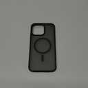 OtterBox Symmetry Series Soft Touch for MagSafe for iPhone 15 Pro Max - Dark Echo (Black), Sleek Rubber Design, Smooth Finish, Camera Bumpers, and Protective Screen Lip