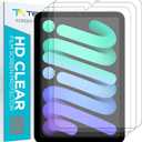 Tech Armor Matte Anti-Glare Film Screen Protector for Apple iPad Mini 7 (2024, 7th Gen)/ iPad Mini 6 (2021, 6th Gen) 8.3 Inch Apple Pencil Compatible, 3 Pack