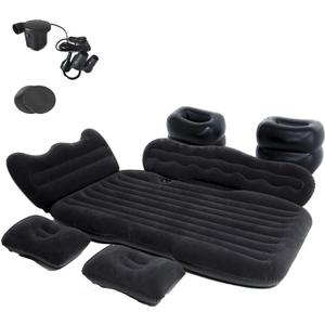 Inflatable Car Air Mattress Back Seat Bed with Air Pump,Thickened Portable Car Travel Sleeping Camping Air Mattress Blow Up Bed for Car Universal SUV Inflatable Car Air Mattress Back Seat Bed with Air Pump,Thickened Portable Car Travel Sleeping Camping Air Mattress Blow Up Bed for Car Universal SUV