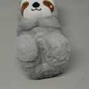 Breathing Stuffed Animal,Soothing Stuffed Animal for Anxiety Relief with Realistic Breathing Motion, Calming Music, Gentle Lights,Machine Washable,Ideal for Baby Adult and Relaxation(Sloth)