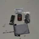 RUIZU 64GB Clip MP3 Player with Bluetooth 5.3, Portable Music Player with Voice Recorder for Sports Running, FM Radio, Pedometer, A-B Repeat, Audio Shuffle Playback, Support 128GB Micro SD Card, Red