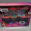 Mattel Disney Princess The Little Mermaid Toys, Ariel Doll House Stackable Castle with Land & Sea Levels, Small Doll, 1 Friend, 12 Pieces & Pool, Medium, Small