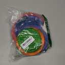 Replacement Lids for Pyrex Glass Food Storage Containers Round Plastic (2) 7202-PC 1 Cup Green (2) 7200-PC 2 Cup Orange (2) 7201-PC 4 Cup Blue (1) 7402-PC 6/7 Cup Red (Bundle 3)