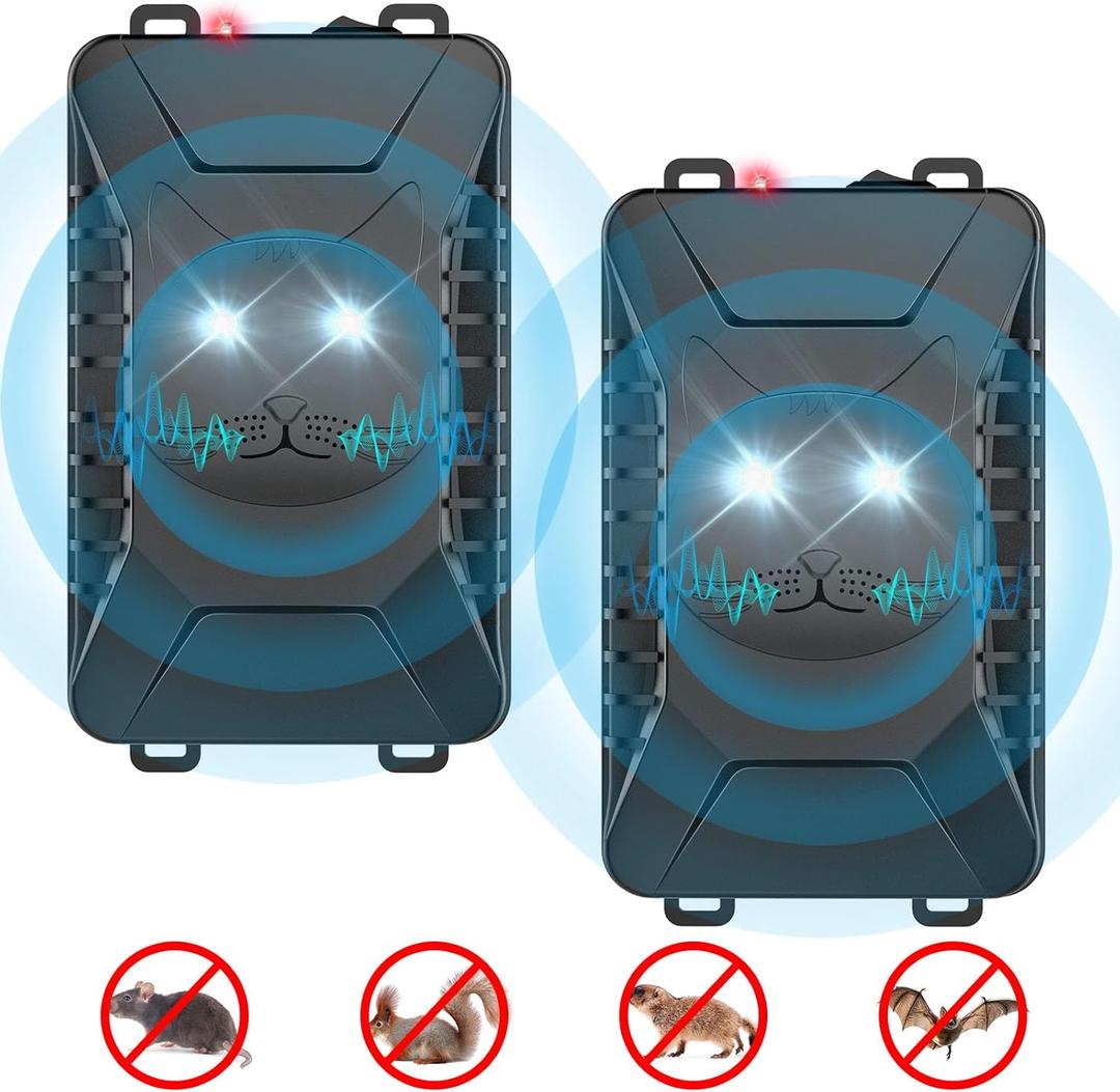 Rodent Repellent, Plug-in Mouse Rat Repellent for Car with Under Hood, Keep Mice Out of Cars Engines