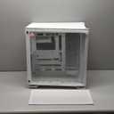 CORSAIR 6500D AIRFLOW Mid-Tower ATX Dual Chamber PC Case  Tempered Glass  Reverse Connection Motherboard Compatible  No Fans Included  White