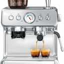 COWSAR Espresso Machine with Grinder, 20 Bar Automatic Espresso Maker, Milk Frother Steam Wand, PID Temperature Control, 58mm Brewing System, Removable Water Tank, Perfect for Cappuccino & Latte (EXP 05/07/27)