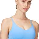 Nike Women's Indy Sports Bra (Light Support) (Blue, M)