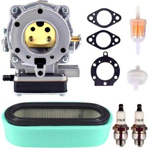 693480 Carburetor w/Fuel Pump Gaskets Air Filter Kit Replace for 17.0 18.5 19.5 20 21HP Engine for Craftsman LT1000 917270821 V-Twin Toro Lawn Mower Tractor Carb OE 693479 499306