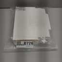 60 Pcs Bakery Boxes with Window, 6 x 6 x 3 Inches, White Cookie & Pastry Boxes for Baked Goods