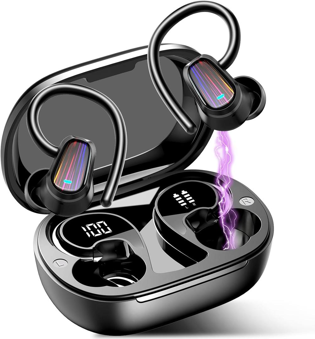 AI Translation Earbuds Real Time, 164 Language Translator Earbud with Audio and Video Calls, 3-in-1 Buletooth 5.4 Translation Headphones with APP/No Subscription Required, 50H AI Ear Bud Translator