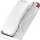 T108 Trimline Corded Telephone, SOS Key, Wall Mountable, Hotel and Home use Phone(White)