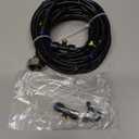 HOMENOTE Misting Cooling System, 26FT (8M) Misting Line + 7 Brass Mist Nozzles + Brass Adapter(3/4") Outdoor Mister for Patio Backyard Garden Greenhouse