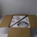 Ceiling Fans with Lights, 48 inch Low Profile Ceiling Fan with Light and Remote Control, Flush Mount, Reversible Motor, Dimmable, Noiseless, Brown Ceiling Fan for Bedroom, Indoor/Outdoor Use, Black