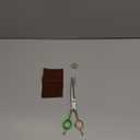 6/7 inch Barber Scissors Shear Curved - Hair Cutting Scissors Two-way Bent Blade Scissor Japanese 440C Steel - Hair Stylists Shears with Twin Tail (C-7 inch-Curved Scissor)