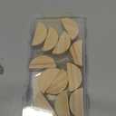 Table Number Holders, 12Pcs Wooden Place Card Holders Semicircular Design Table Name Stands Tables Card Holder Office Photo Clips Tag Wood Cards Holder for Wedding Reception Anniversary Birthday Party