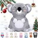 Baby Head Protector Backpack for Falling Crawling and Walking Toddler Essentials Harness Infant Koala Toys Helmets Baby Christmas Gifts Essentials Must Have Stuff Items for 0.5-2 Years (Grey)