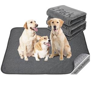 Washable Dog Pee Pads 36x72 2Pack Reusable Whelping Pads, Absorb Dog Mats Non-Slip Puppy Training Pads for Whelping, Potty, Training, Playpen, Crate