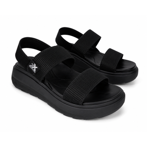 ZeroXposur, Black,Julianna Sandal Size 9