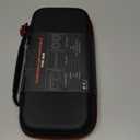 Switch 2 Carrying Case Compatible with Nintendo Switch 2(2025)/Switch/OLED Console, Protective Hard Portable Travel Carry Case Shell Pouch with Pockets for Switch 2 Accessories and 10 Games (Black)