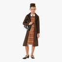 Morph Rosa Parks Costume For Girls Colonial Costume Girls Historical Outfits Rosa Parks Size L