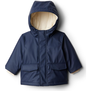 Amazon Essentials x Sofia Grainge Toddler and Baby Boys' Water-Repellent Rain Jacket with Quilted Lining 2T