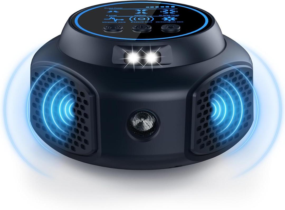 Ultrasonic Pest Repellent Plug Indoor Pest Rodent Control for Mouse Mice Rat Squirrel Bat Roach Spider Ant Bug, Electronic Repelling Device Mouse Traps