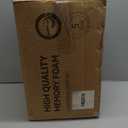 Extra Firm Mattress Topper Full Size, 3 Inch High-Density Foam Bed Topper for Extra Support, Pain Relieving Foam Mattress Pad with Removable Cover, No Smell, CertiPUR-US Certified, 75"x 54"