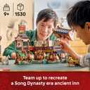 LEGO Chinese Festivals Ancient Moon-Gazing Inn 80121
Building Toys for Boys & Girls, Ages 9+, Spring Festival & Chinese New Year Decor, Craft Kit, 1530 Pieces, Gift for Kids